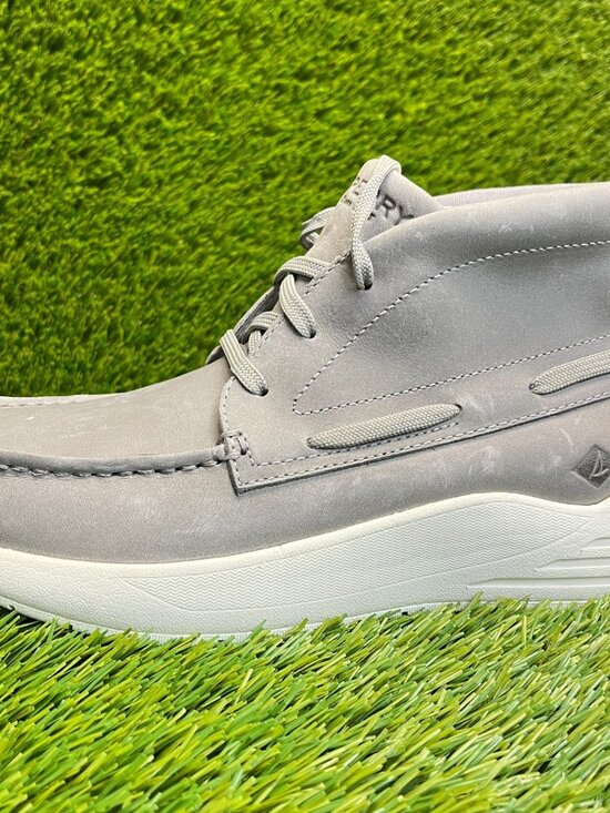 Sperry Rebel A/O Mens Size 7 Gray White Casual Leather Chukka Fashion Boots main image 8